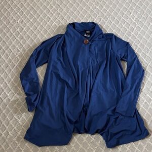 Bobeau Open Front Cardigan